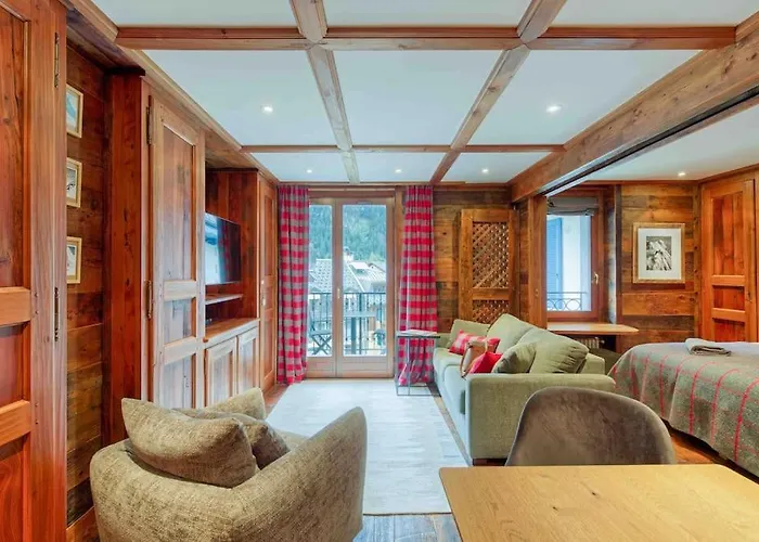 Centre, « lucille »,balcon, Vue Imprenable Et Parking Chamonix